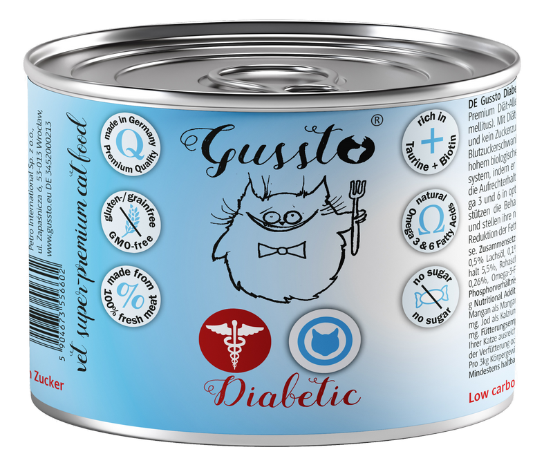 Karma weterynaryjna Gussto Diabetic